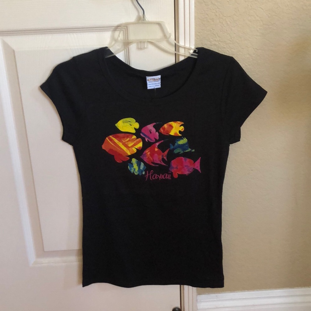 tropical fish shirt FROM HAWAII